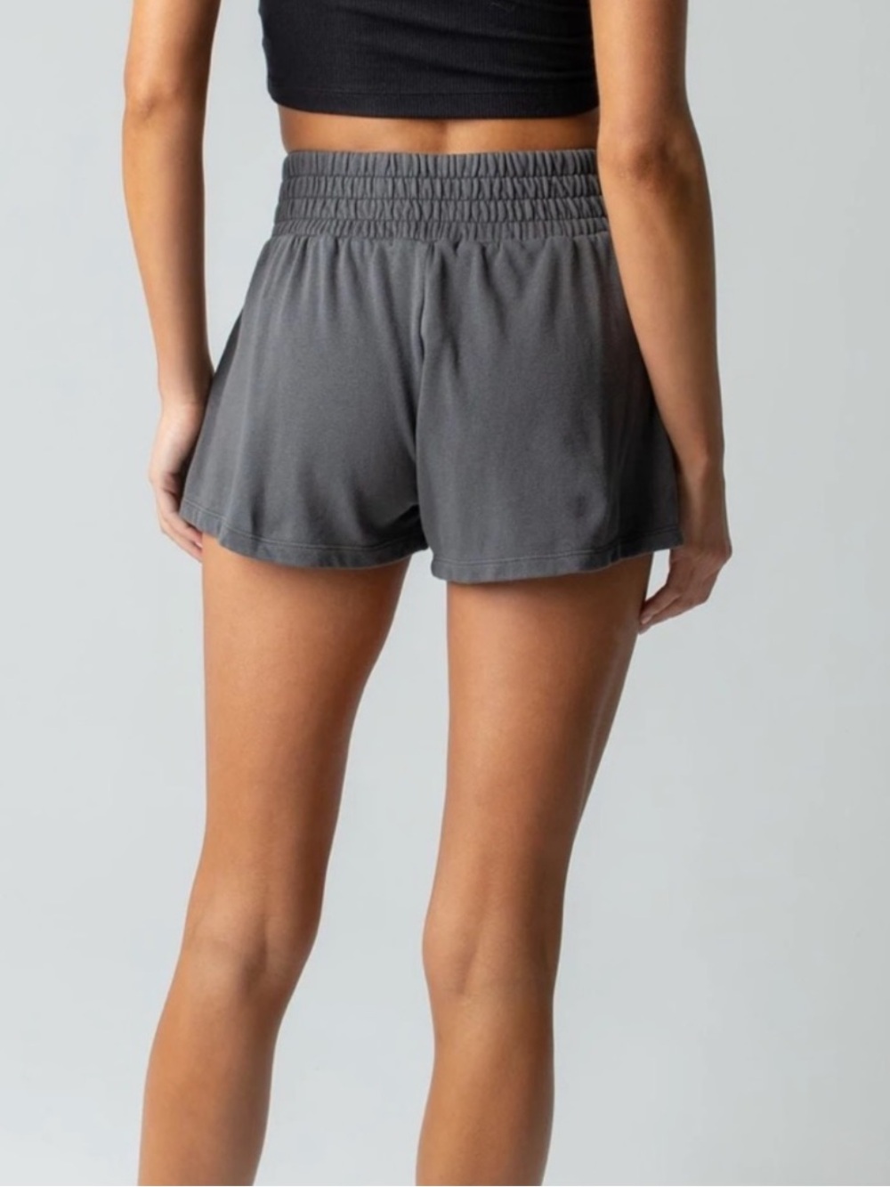 Immaculate Talentless Gray Boxing Shorts Premium Fleece Lounge Shorts Medium - Picture 3 of 9